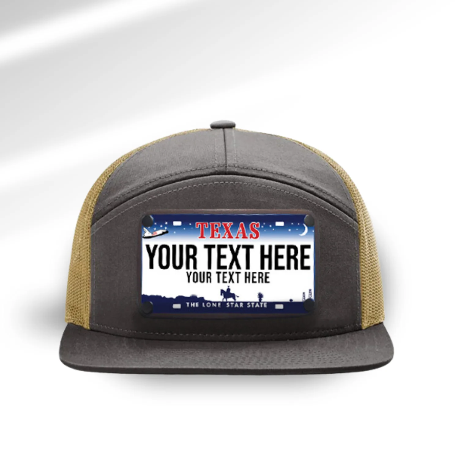 Texas Blue License Plate Hats - Image 5